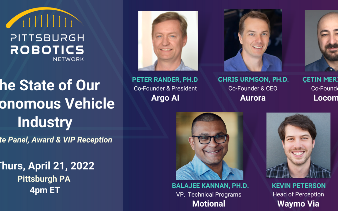 Autonomous Vehicle Leaders Convene in Pittsburgh for ‘State of the Industry’ Discussion