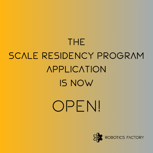 The Scale Residency Application is now open.